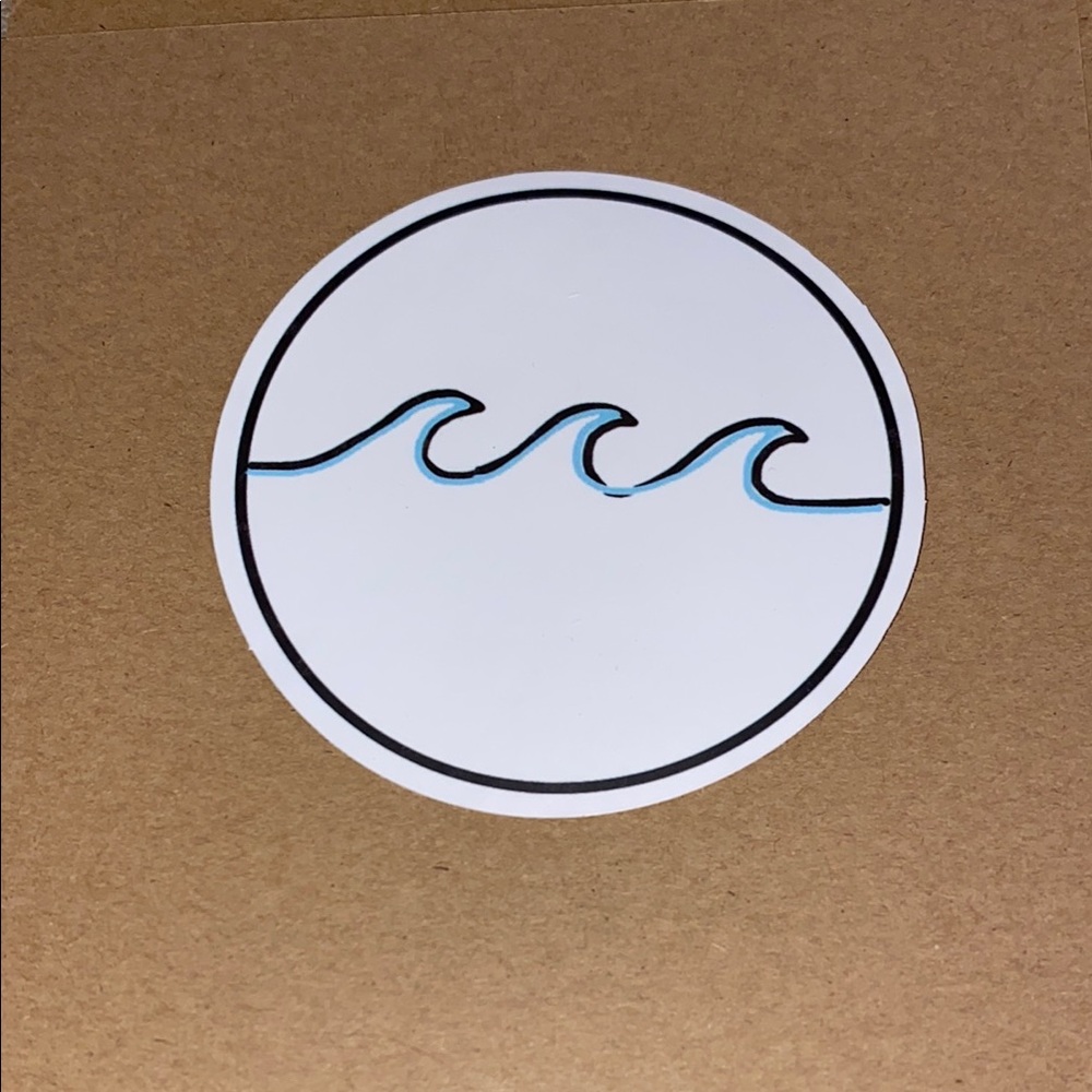 🌈20/$12🌈 Wave Design Sticker